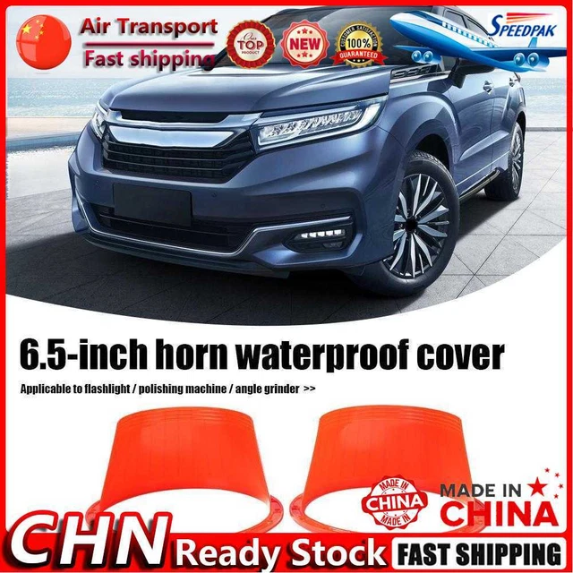 Plastic Car Audio Refit Speaker Ring Ultra-thin Waterproof Cover Protector Auto
