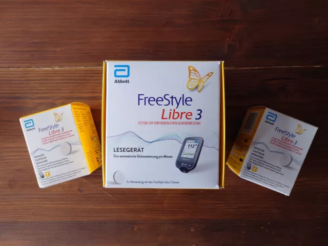 Freestyle Libre 3 Lesegerät inkl. 2 Sensoren (Neu/OVP)