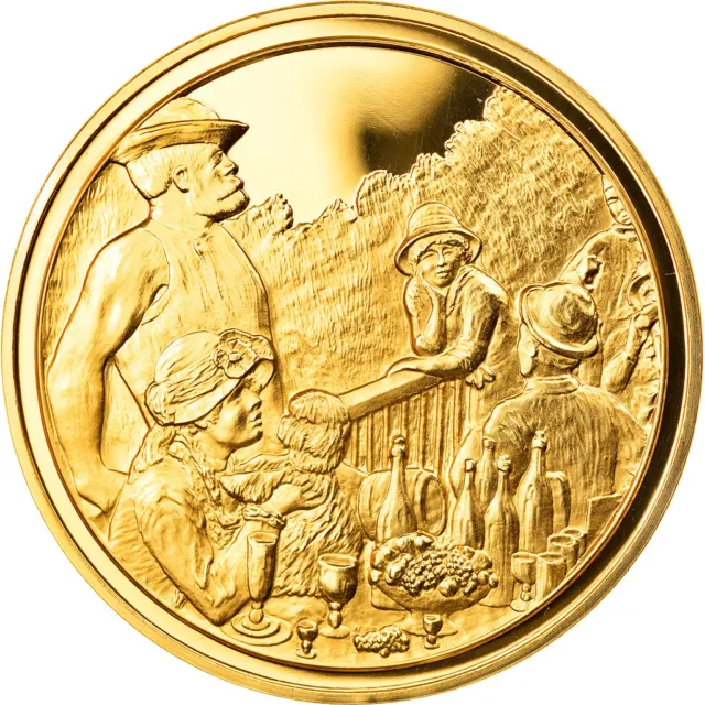 [#218009] France, Medal, Arts & Culture, Le Déjeuner des canotiers de Auguste Re
