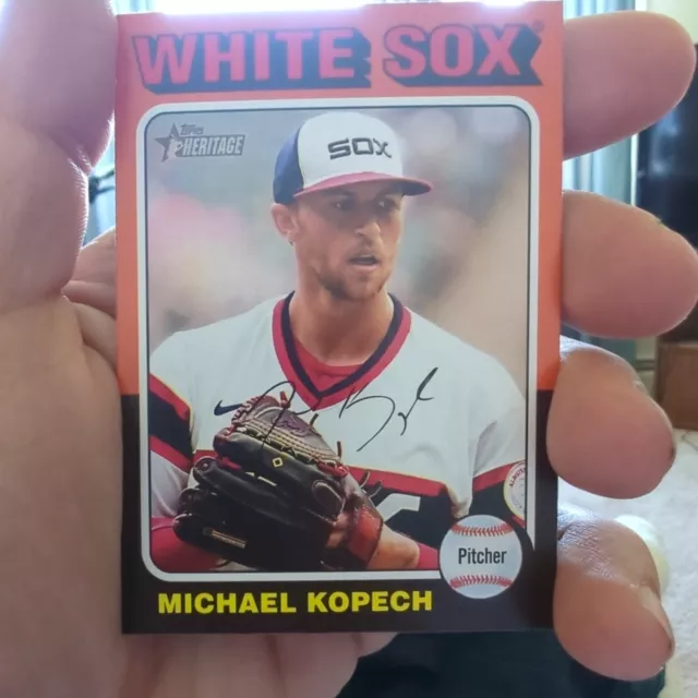 2024 Topps Heritage Michael Kopech #15 Short Print Chicago White Sox Low Number