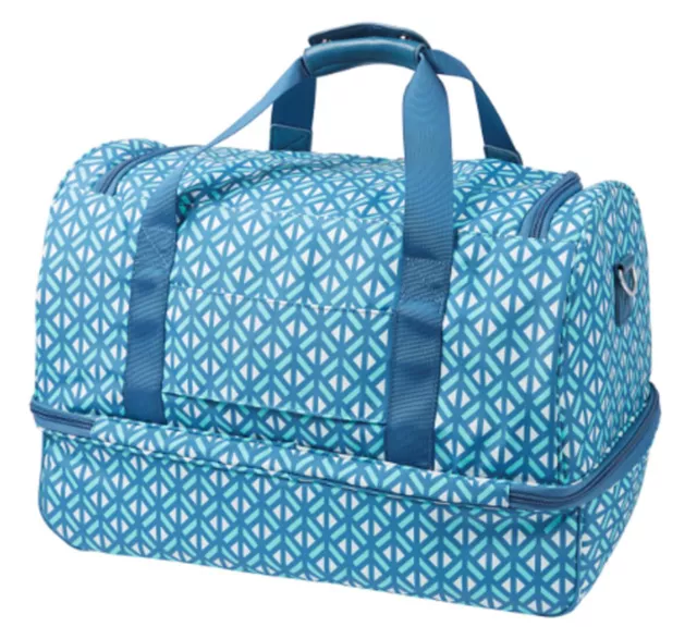 Samantha Brown To-Go Zipper Compartment Weekender - Seaside 2