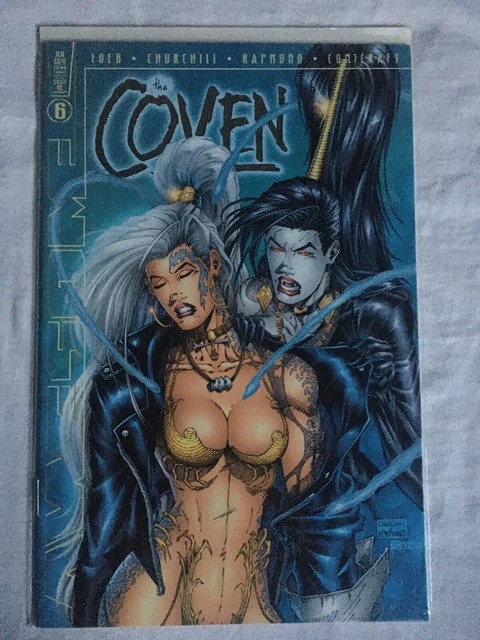 The Coven 6 Dynamic Forces Gold Foil Edition LTD 529/2000 Copies NM COA 1998