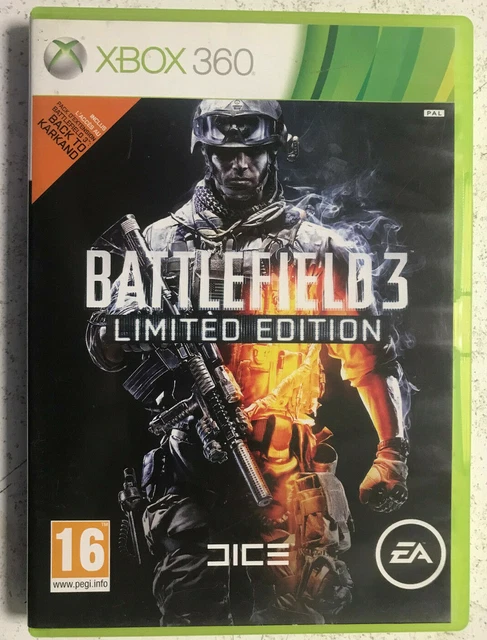 Battlefield 3 – Limited Edition – Xbox 360 – PAL FR – Neuf Sous Blister