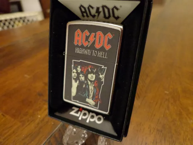 Ac/Dc Highway To Hell Zippo Lighter Mint In Box