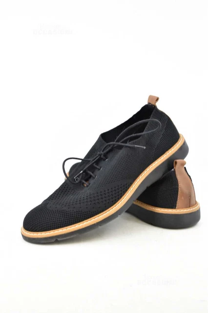Chaussures Hommes Igi & Co Noir Avec Détails en Cuir N 41