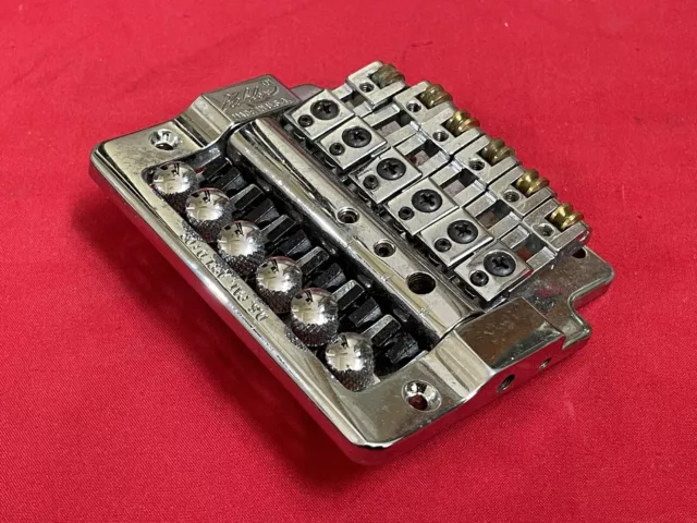 1980s USA Kahler 2300 Guitar Tremolo Bridge Vibrato Chrome Vintage Part