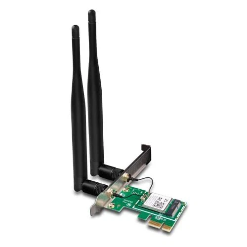 Tenda E12 Clé WiFi AC 1200Mbps - Adaptateur USB WiFi 2,4G/5GHz Double Bande Puis