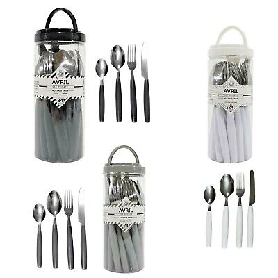 set di 6 forchette da tavola in acciaio inox set di posate da tavola lavabili in lavastoviglie 20 cm forchetta Kamenda colore arcobaleno 