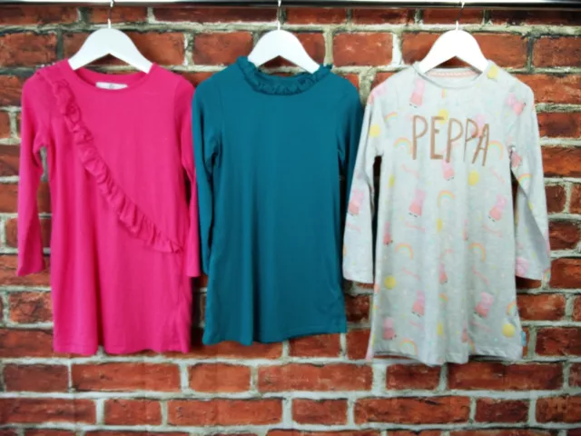 Girls Bundle Age 4-5 M&S Mothercare(1 New) Cute Summer Dress Set Peppa Pig 110Cm
