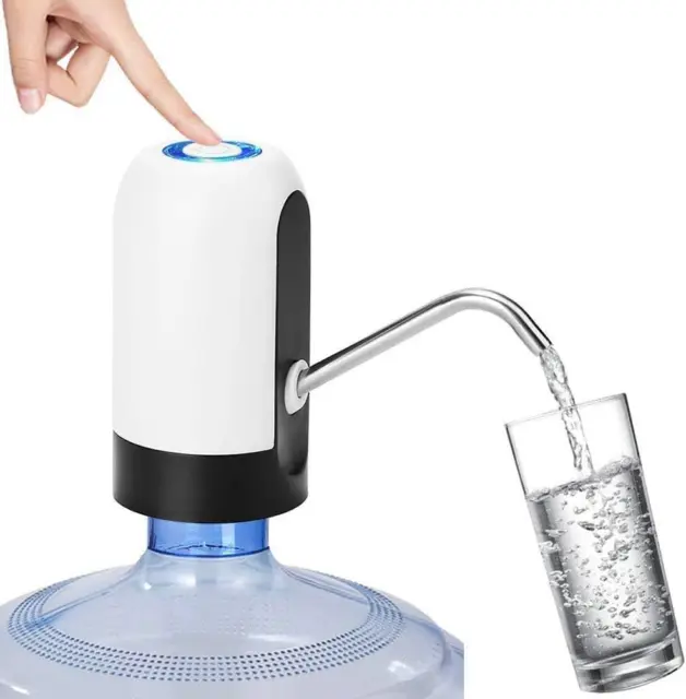 Water Bottle Pump,Usb Charging Automatic Drinking Water Pump Portable E