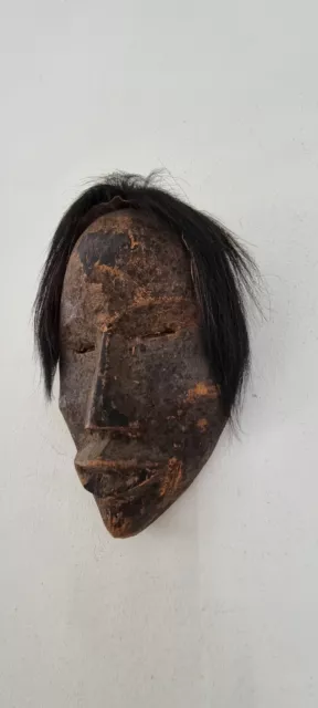 Wooden Mask African " Dan " Ivory Coast Mask African Wood