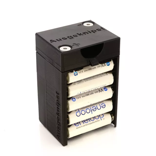 Metz Dryfit 6038 7656 Batteriekorb Batterie für Mecablitz 60 CT von Ausgeknipst