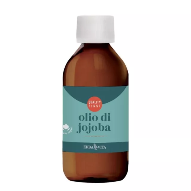 Erba Vita Olio di Jojoba Prodotto Cosmetico per Uso Esterno, 100 Ml