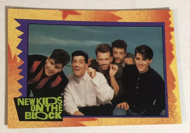 New Kids On The Block Trading Card NKOTB #82 Donnie Wahlberg Jordan Knight