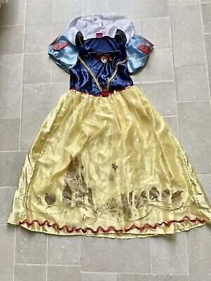 PRINCESS DISNEY SNOW WHITE COSTUME Age 7-8 OUTFIT FANCY DRESS GIRLS CHRISTMAS