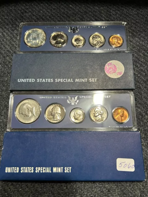 1966 And 1967 United States Special Mint Set