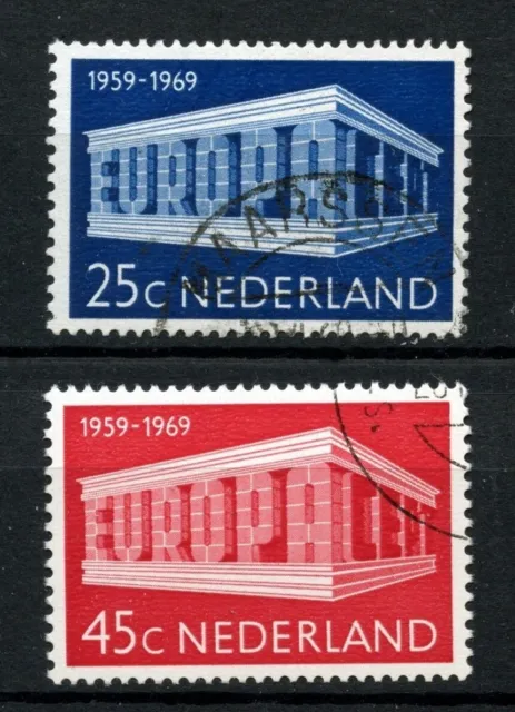Netherlands 1969 SG#1090-1 Europa Used Set #A39649