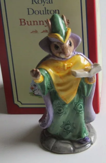 Royal Doulton Mystic Bunnykins bone china figure DB197 EXTREMELY RARE VARIATION 