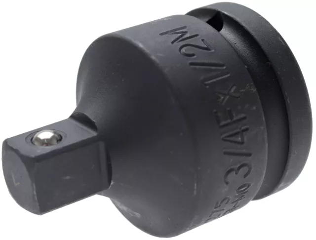 Adaptateur pour douille clé à choc impact de 3/4" femelle int. à 1/2" mâle ext.