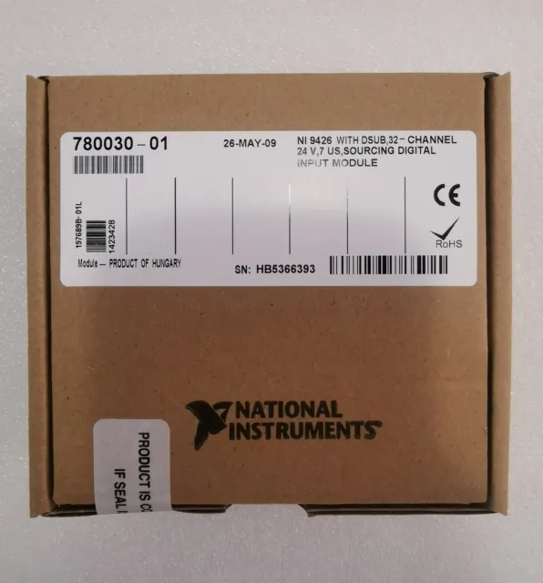 *NUOVO*National Instruments NI-9426 modulo di ingresso digitale sourcing D-Susb (NI 9426)
