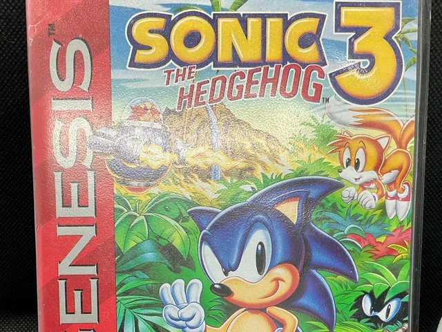 SONIC THE HEDGEHOG 3 (Sega Genesis, 1994) avec étui ! EUR 48,86 ...
