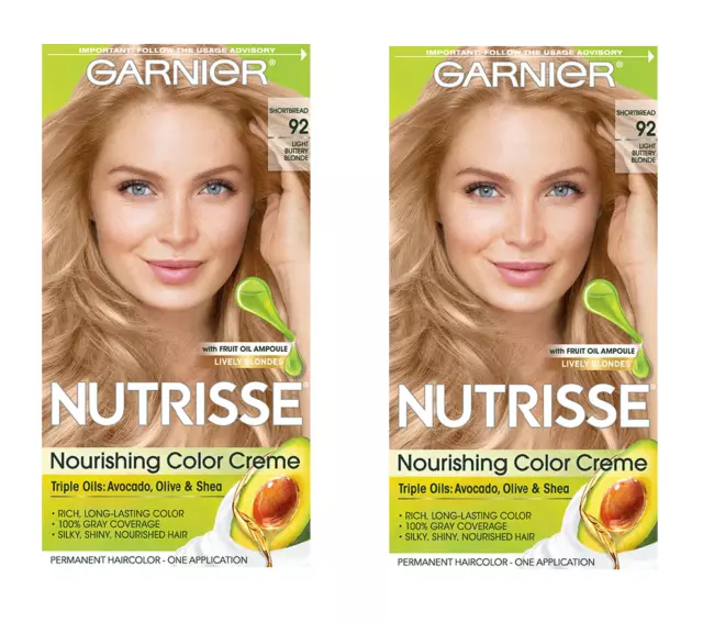 Garnier Nutrisse Nourishing Color Treatment with Fruit Oil Concentrates (2 pack)