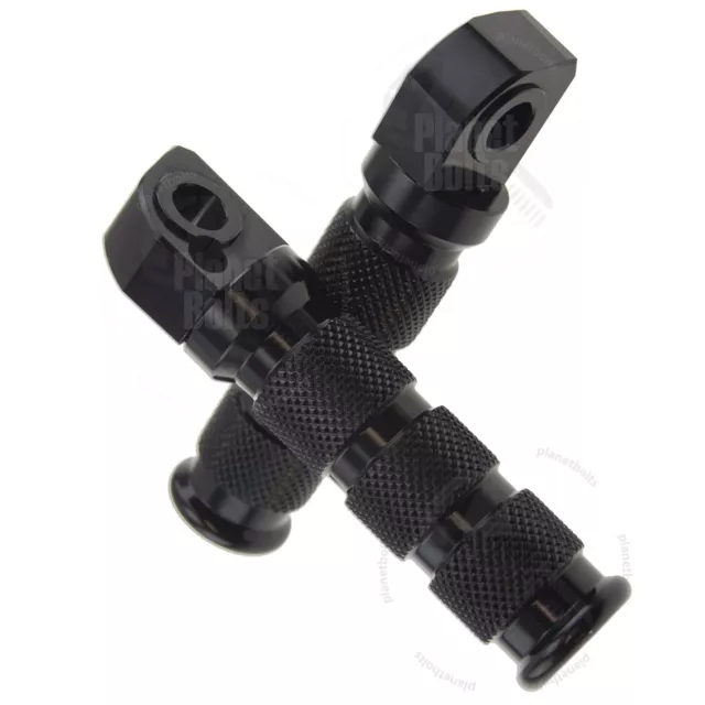 Black Rear Sport Foot Peg For Yamaha YZF R3 R6 R1 FZ FZR Step Set Passenger Bar