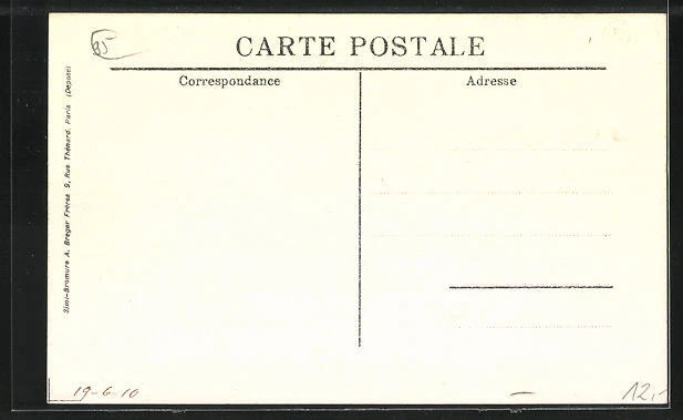 CPA La Frette, Rue de Cormeilles 2