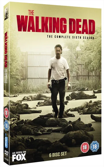 The Walking Dead: The Complete Sixth Season (DVD) Andrew Lincoln Norman Reedus