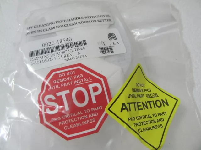 AMAT Applied Materials 0020-18450 CAP GAS IN RPSC ULTIMA