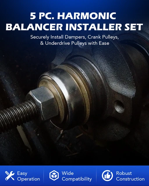 OMT HARMONIC BALANCER Installer Kit for Ford Chrysler Dodge GM w V6