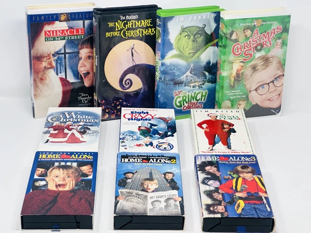 Black And White 1 Auf Windows 10 Spielen 10 CHRISTMAS VHS Lot Nightmare Before Home Alone 1 2 3 Story Grinch