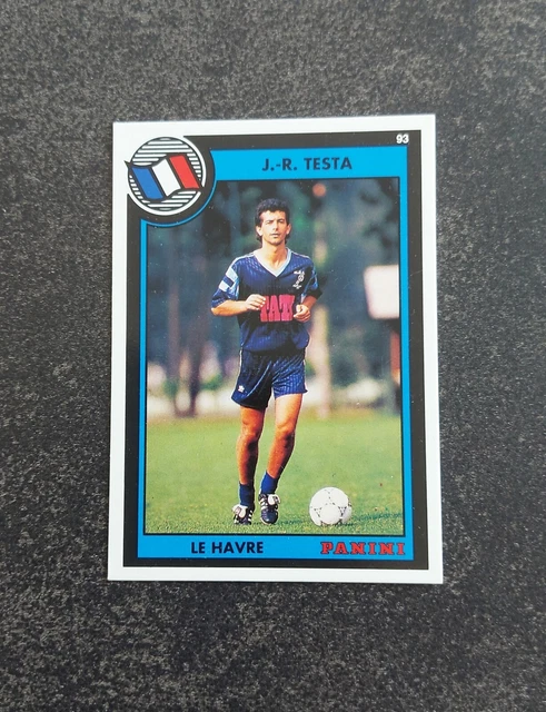 FICHE FOOTBALL ONZE MONDIAL 1993 FRANCE IBRAHIM BA LE HAVRE
