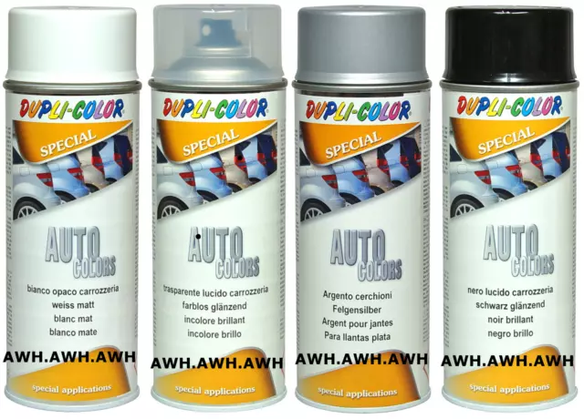Auto Color Plastic Lackspray Kunststoff Plastikspray Sprühdose Autolack Farbwahl