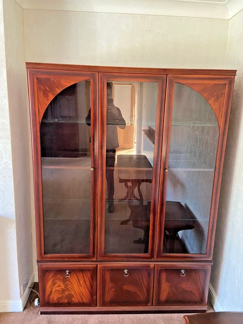 Antique Mahogany Wardrobe Handcrafted Vintage Wooden Storage - Rare Find