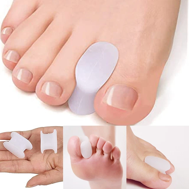 Separador de puntera de silicona bursitis separador de dedos espaciador pie martillazo