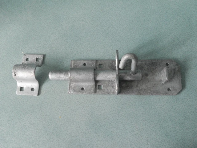 New Heavy Duty 6" / 150Mm Galvanised Brenton Pad Bolt Lock