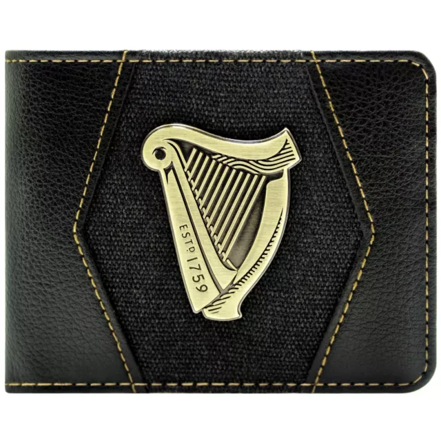 Guinness Est 1759 Golden Harp Emblem Premium Irish Stout Coin & Card Wallet