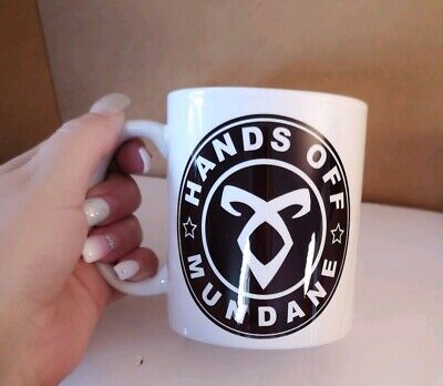 Hands Off Mundane Novelty Ceramic Mug Gifts For Her Him Shadowhunter(s) Fan