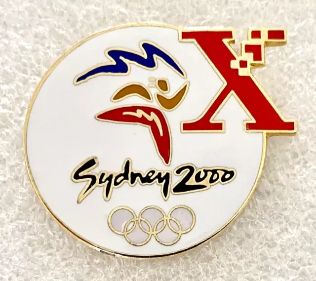 SYDNEY 2000 OLYMPIC GAMES XEROX SPONSOR PIN, BADGE, BROOCH  .... freepost