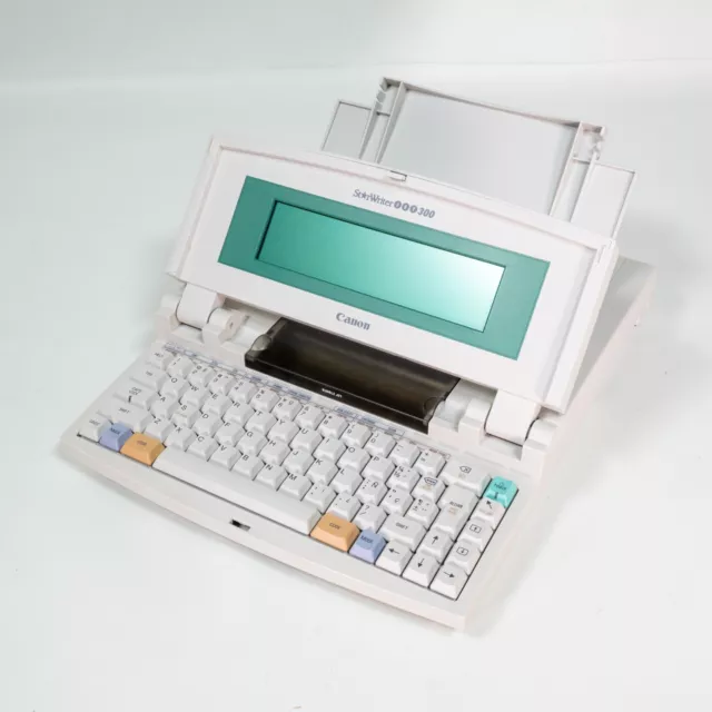 Canon Starwriter Jet 300 Word Processor Typewriter  & Printer Needs Some Help