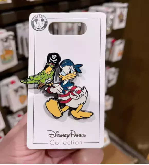 Authentic Disney Collectible Pin - Pirates of the Donald Duck Disneyland