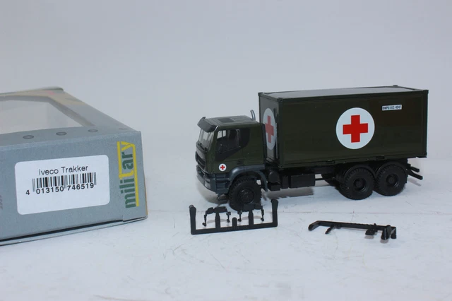 IVECO TRAKKER GESCHÜTZT 6x6 Bundeswehr - 1:87 - Herpa (746892) EUR 16,90 - DE