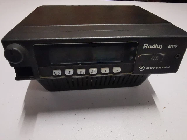 ÉMETTEUR-RÉCEPTEUR PMR VINTAGE Motorola Radius M110 Non Testé Not