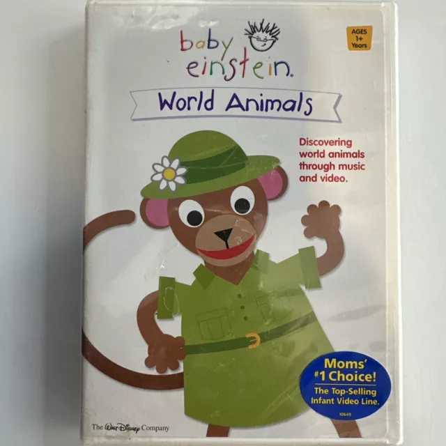 Baby Einstein: World Animals (DVD, 2002) New Sealed