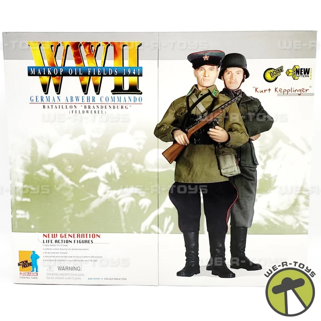 DRAGON WWII GERMAN Abwehr Commando Action Figure 2008 No. 70406 NRFB