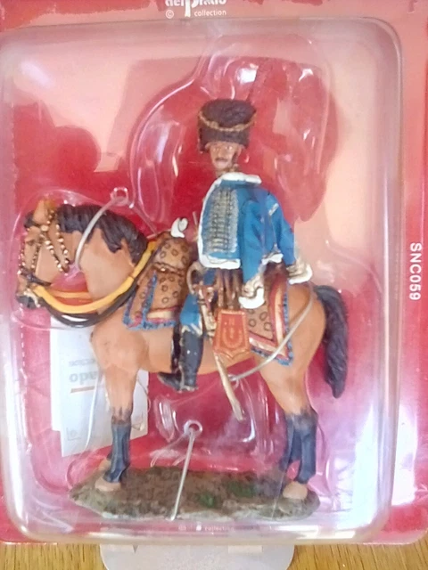 Del Prado Cavalry Napoleonic War Sealed No 58 OFFICER HORSE ARTILLERY GUARD 1803