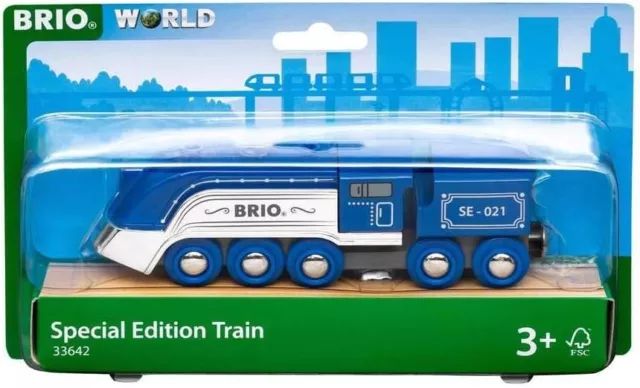 BRIO World – Special Edition Train 33642 – 2–Piece Set – Toy Train Model
