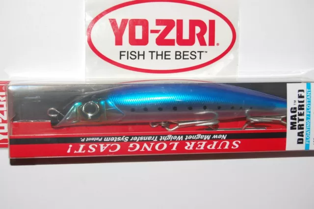 YO ZURI MAG darter floating 6 2oz r1216-hiw weight transfer long cast  sardine $15.95 - PicClick