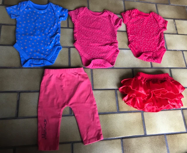 Gilet vestiti bambina pacchetto 3-6 mesi